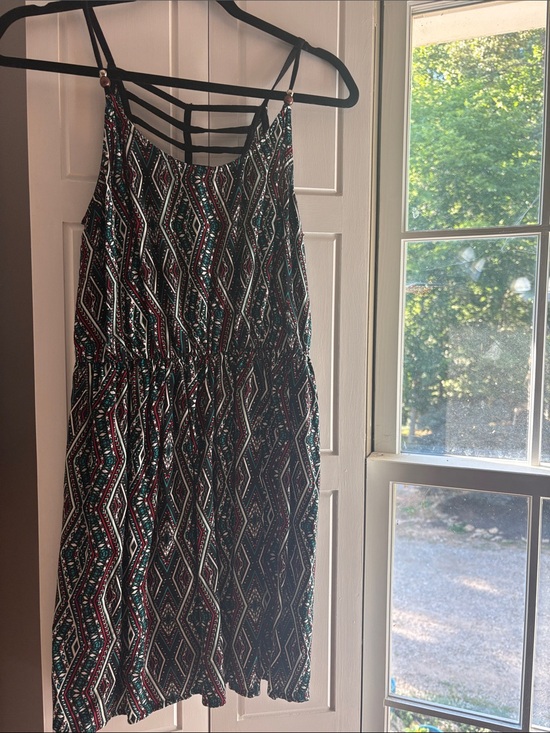 I.N. San Francisco Dresses & Skirts - I.N. San Francisco Black Multi-Color Strappy Mini Dress